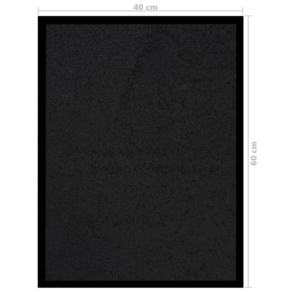 Zerbino Nero 40x60 cm | homemem39