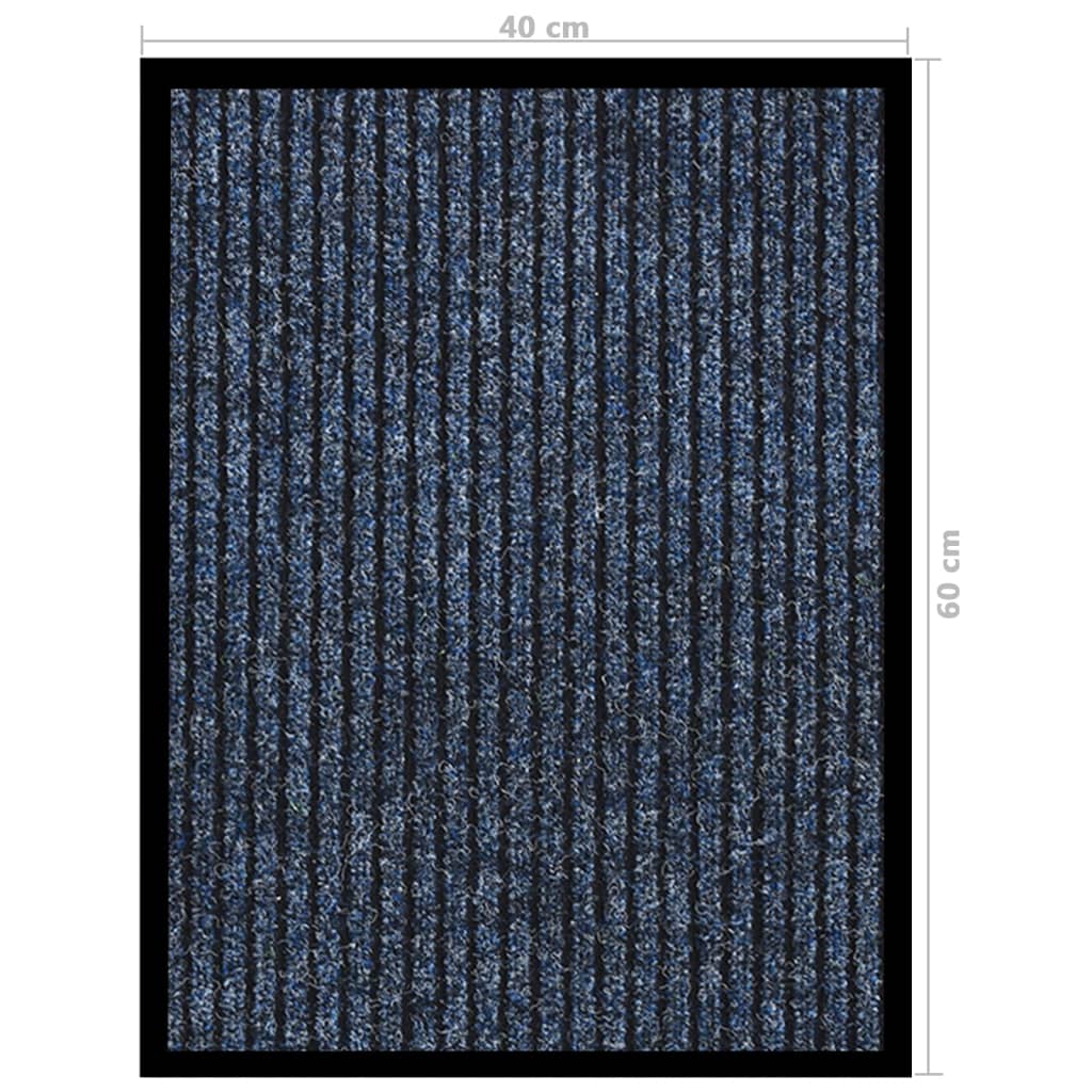 Zerbino Striato Blu 40x60 cm