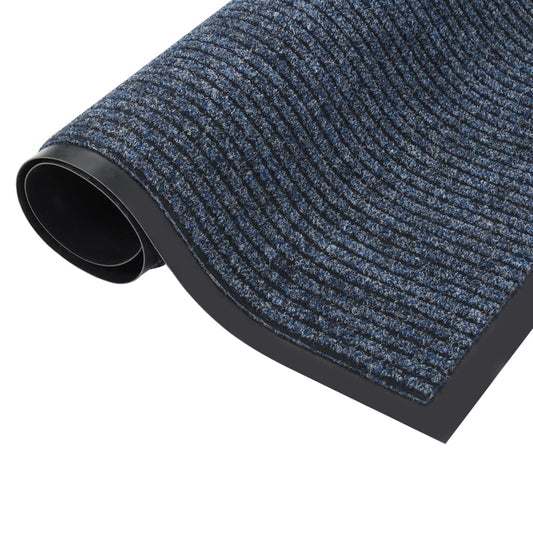 Zerbino Striato Blu 60x80 cm - homemem39
