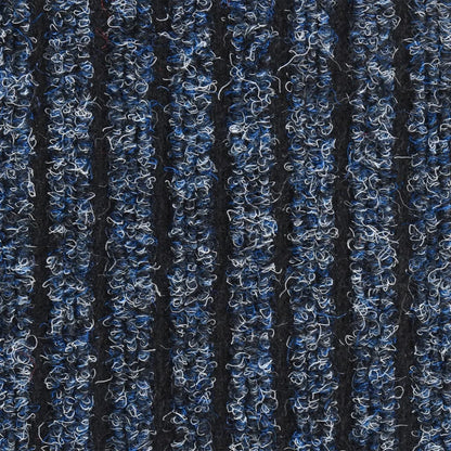 Zerbino Striato Blu 60x80 cm - homemem39