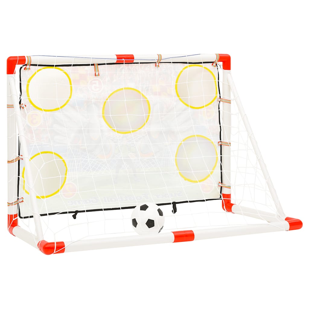 Set Porta da Calcio per Bambini con Pannello 120x51x77,5 cm - homemem39