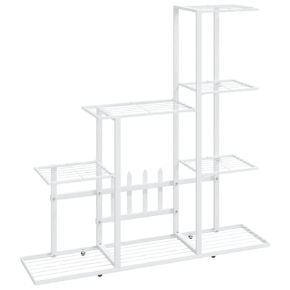 Portapiante 94,5x25x88 cm Bianco in Metallo - homemem39