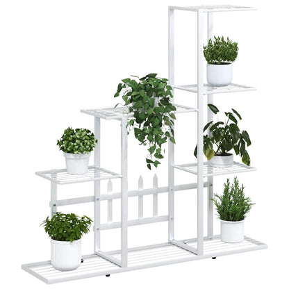 Portapiante 94,5x25x88 cm Bianco in Metallo | homemem39