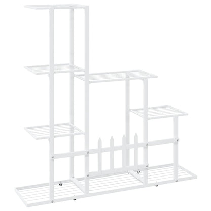 Portapiante 94,5x25x88 cm Bianco in Metallo - homemem39
