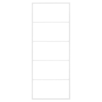 Portasciugamani Bianco 45x10x115 cm Acciaio