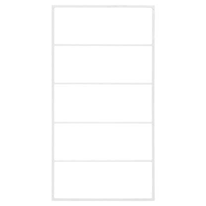 Portasciugamani Bianco 60x10x116 cm Acciaio