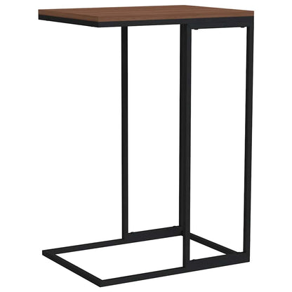 Tavolino da Salotto Nero 40x30x59 cm in Legno Multistrato | homemem39