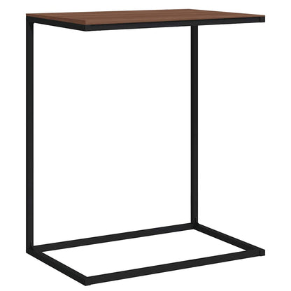 Tavolino da Salotto Nero 55x35x66 cm in Legno Multistrato | homemem39