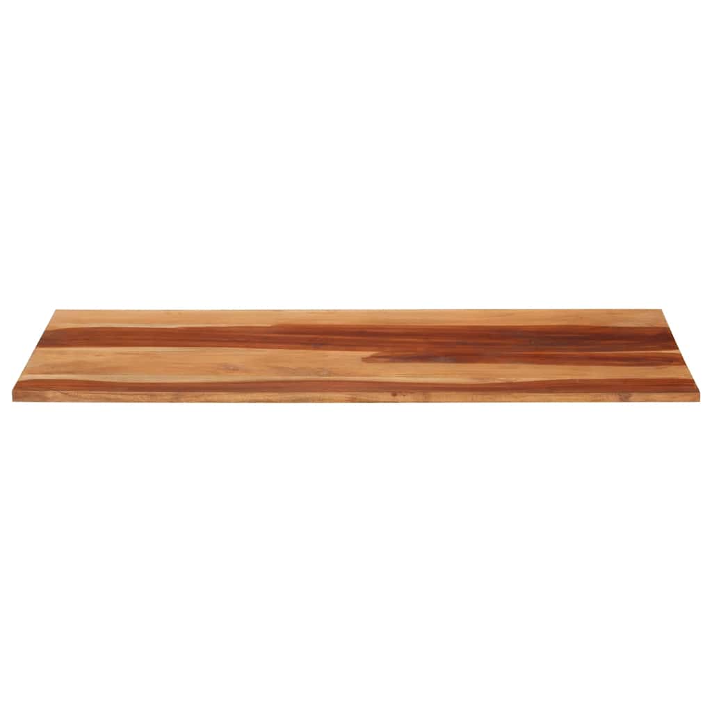 Piano del Tavolo 140x60x(2,5-2,7) cm Legno Massello di Acacia | homemem39