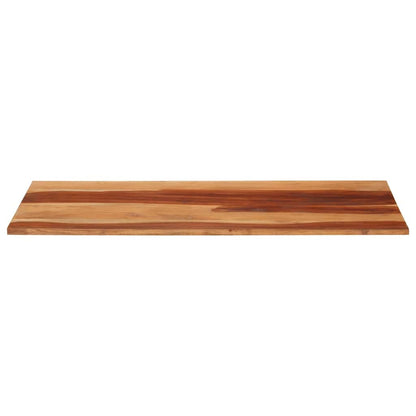Piano del Tavolo 140x60x(2,5-2,7) cm Legno Massello di Acacia | homemem39