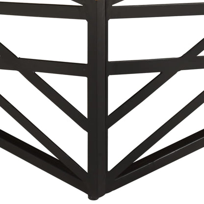Tavolino da Salotto 68x68x35 cm in Legno Massello di Recupero | homemem39