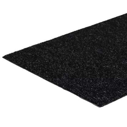 Tappetini per scale autoadesivi 15 pz 60x25 cm neri rettangolari | homemem39