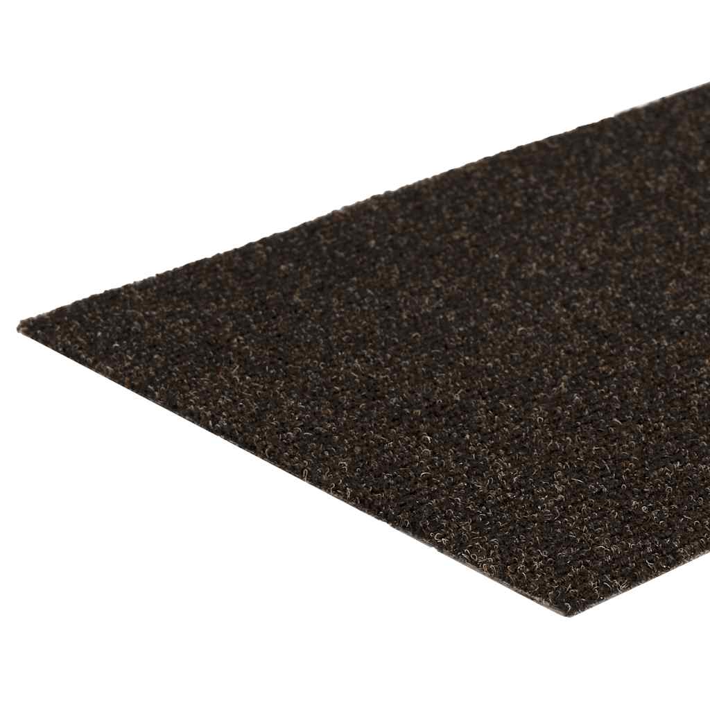 Tappetini per scale autoadesivi 15 pz 60x25 cm marrone scuro rettangolari | homemem39