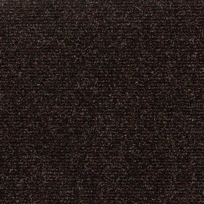 Tappetini per scale autoadesivi 15 pz 60x25 cm marrone scuro rettangolari | homemem39