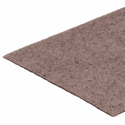 Tappetini per scale autoadesivi 15 pz 76x20 cm marrone chiaro rettangolari
