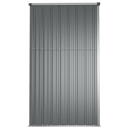 Capanno per Attrezzi Grigio 161x89x161 cm in Acciaio Zincato - homemem39