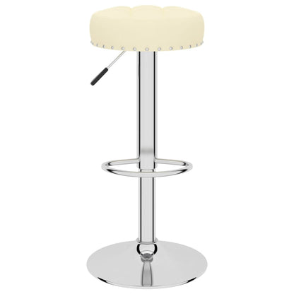 Sgabelli da Bar 2 pz Crema in Tessuto - homemem39