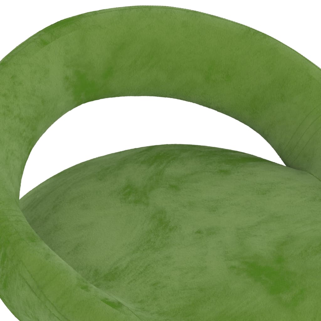 Sgabelli da Bar 2 pz Verde Chiaro in Velluto