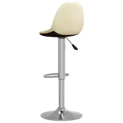 Sgabelli da Bar 2 pz Crema in Tessuto - homemem39