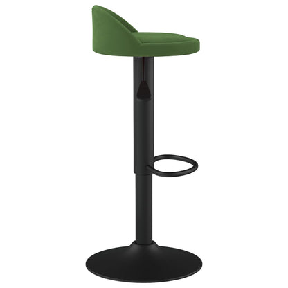 Sgabelli da Bar 2 pz Verde Scuro in Velluto - homemem39