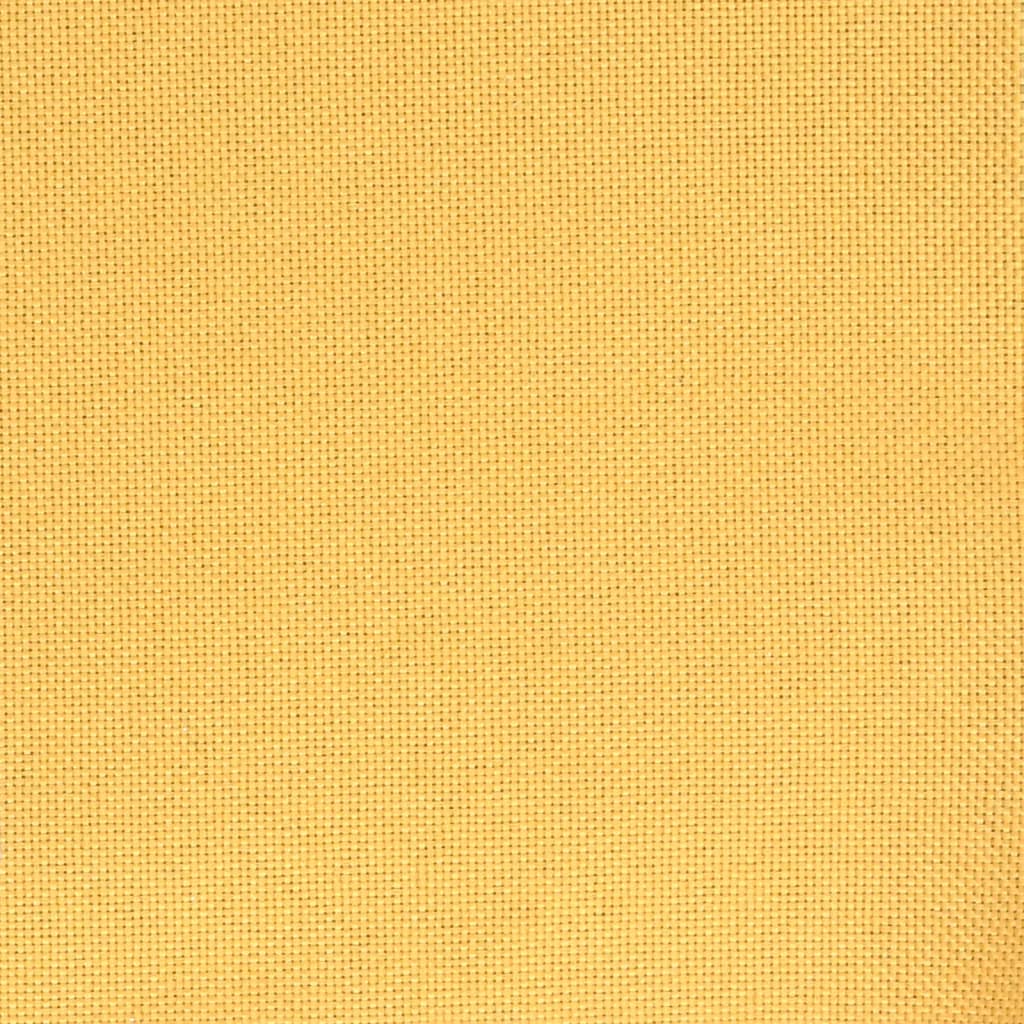 Sedia da Ufficio Girevole Giallo Senape in Tessuto - homemem39