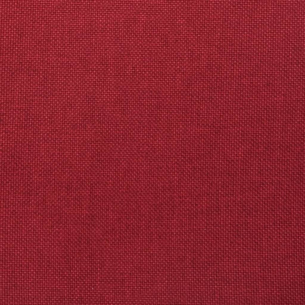 Sedia da Ufficio Girevole Rosso Vino in Tessuto | homemem39
