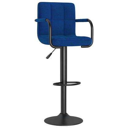 Sgabello da Bar Blu in Tessuto - homemem39