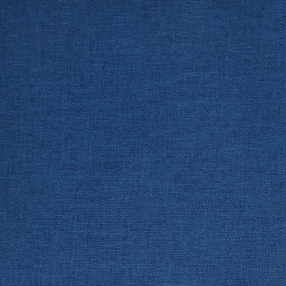 Sgabelli da Bar 2 pz Blu in Tessuto - homemem39