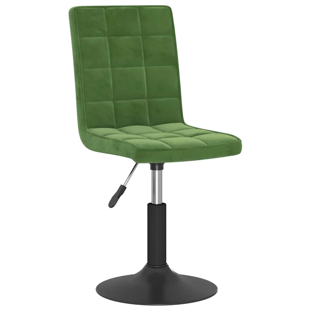 Sedie da Pranzo Girevoli 2 pz Verde Scuro in Velluto | homemem39
