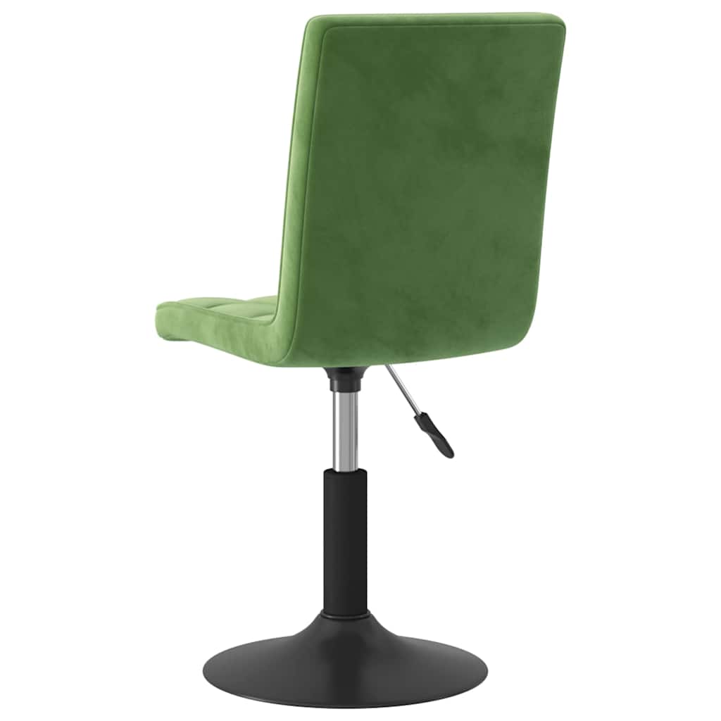 Sedie da Pranzo Girevoli 2 pz Verde Scuro in Velluto | homemem39