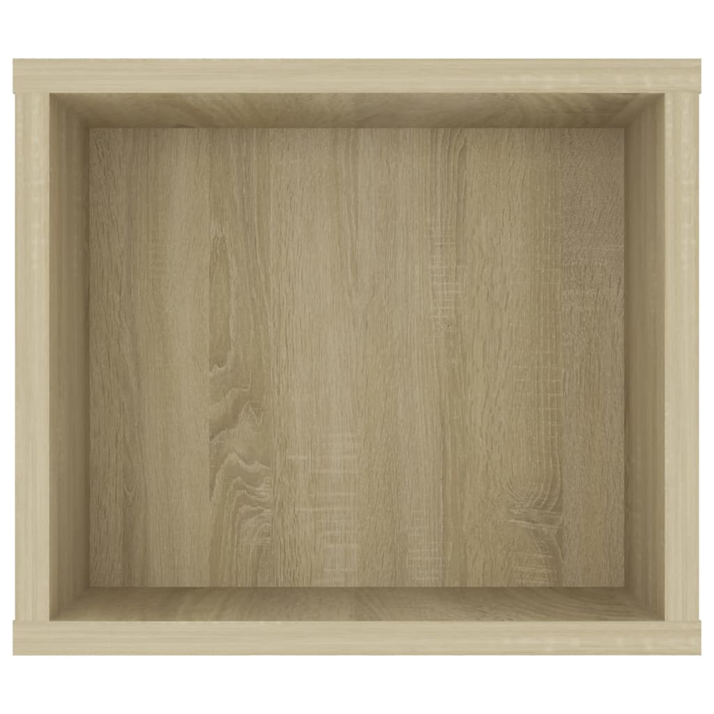 Mobile TV Pensile Rovere Sonoma 100x30x26,5cm Legno Multistrato - homemem39