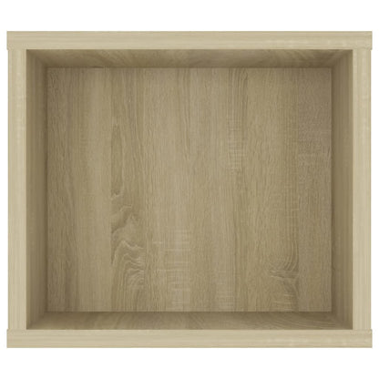 Mobile TV Pensile Rovere Sonoma 100x30x26,5cm Legno Multistrato - homemem39