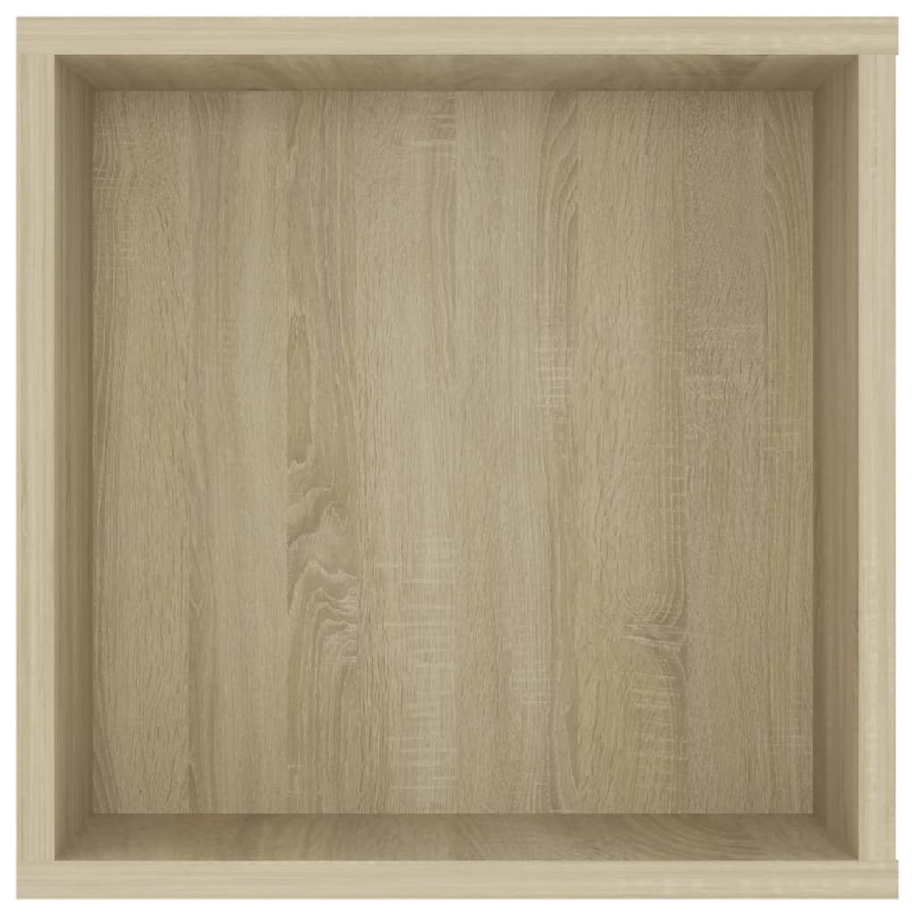 Mobile TV da Parete Rovere Sonoma 102x35x35cm Legno Multistrato - homemem39
