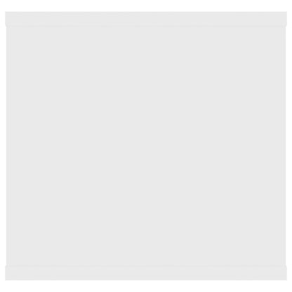 Scaffale a Parete Bianco 102x30x29 cm in Legno Multistrato | homemem39