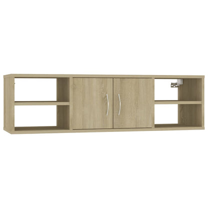 Scaffale a Parete Rovere Sonoma 102x30x29 cm Legno Multistrato | homemem39