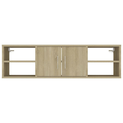 Scaffale a Parete Rovere Sonoma 102x30x29 cm Legno Multistrato | homemem39