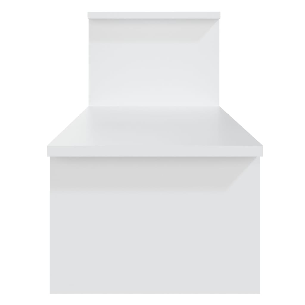 Mobile Porta TV Bianco 180x30x43 cm in Legno Multistrato - homemem39