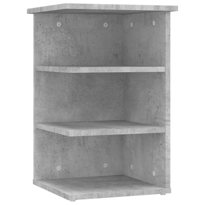 Credenza Grigio Cemento 35x35x55 cm in Legno Multistrato - homemem39