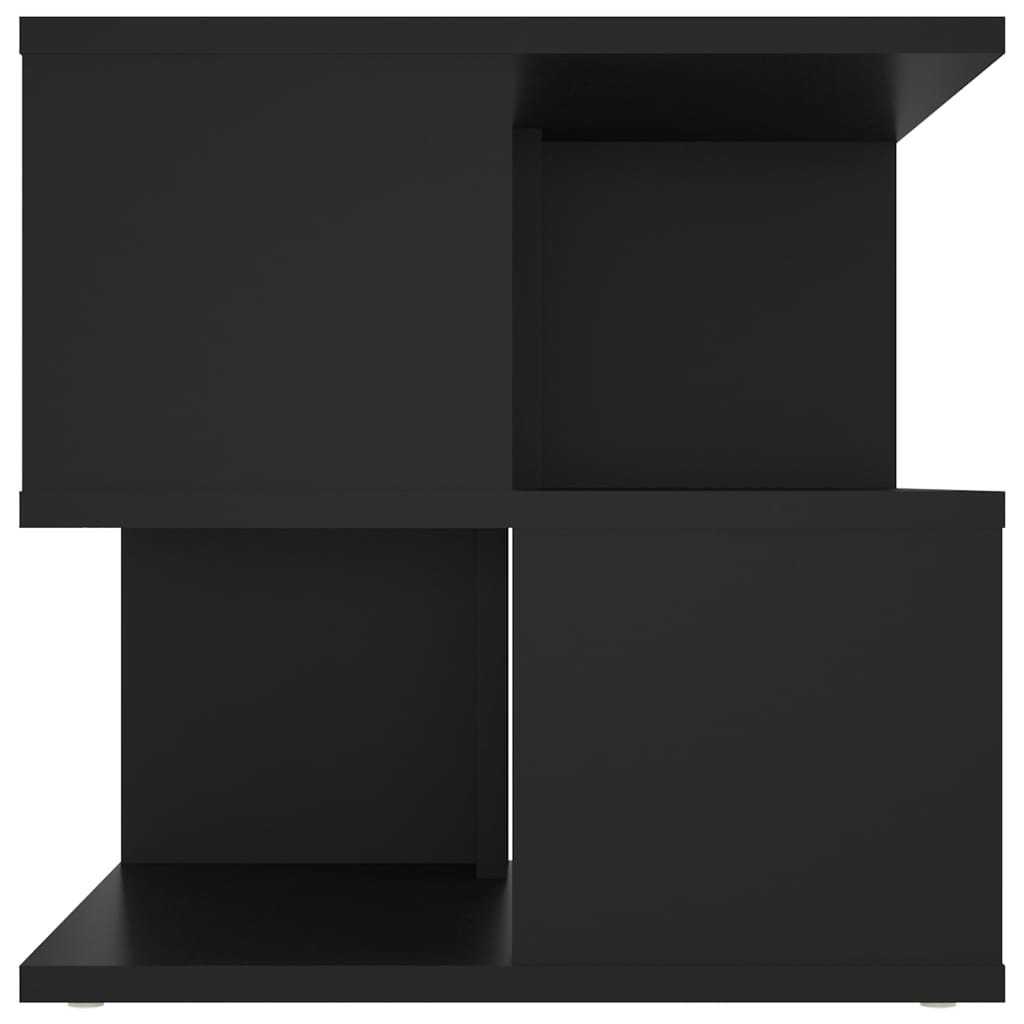 Tavolino Nero 40x40x40 cm in Legno Multistrato - homemem39