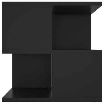 Tavolino Nero 40x40x40 cm in Legno Multistrato - homemem39