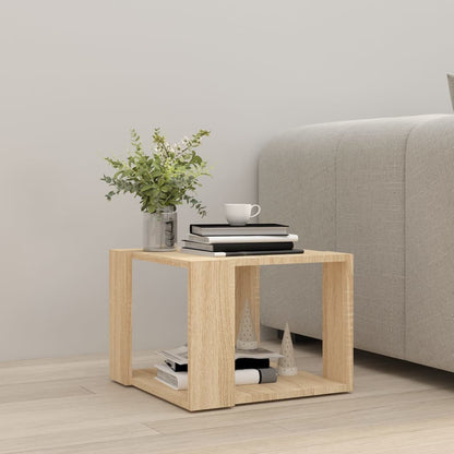 Tavolino da Salotto Rovere Sonoma 40x40x43 cm Legno Multistrato | homemem39