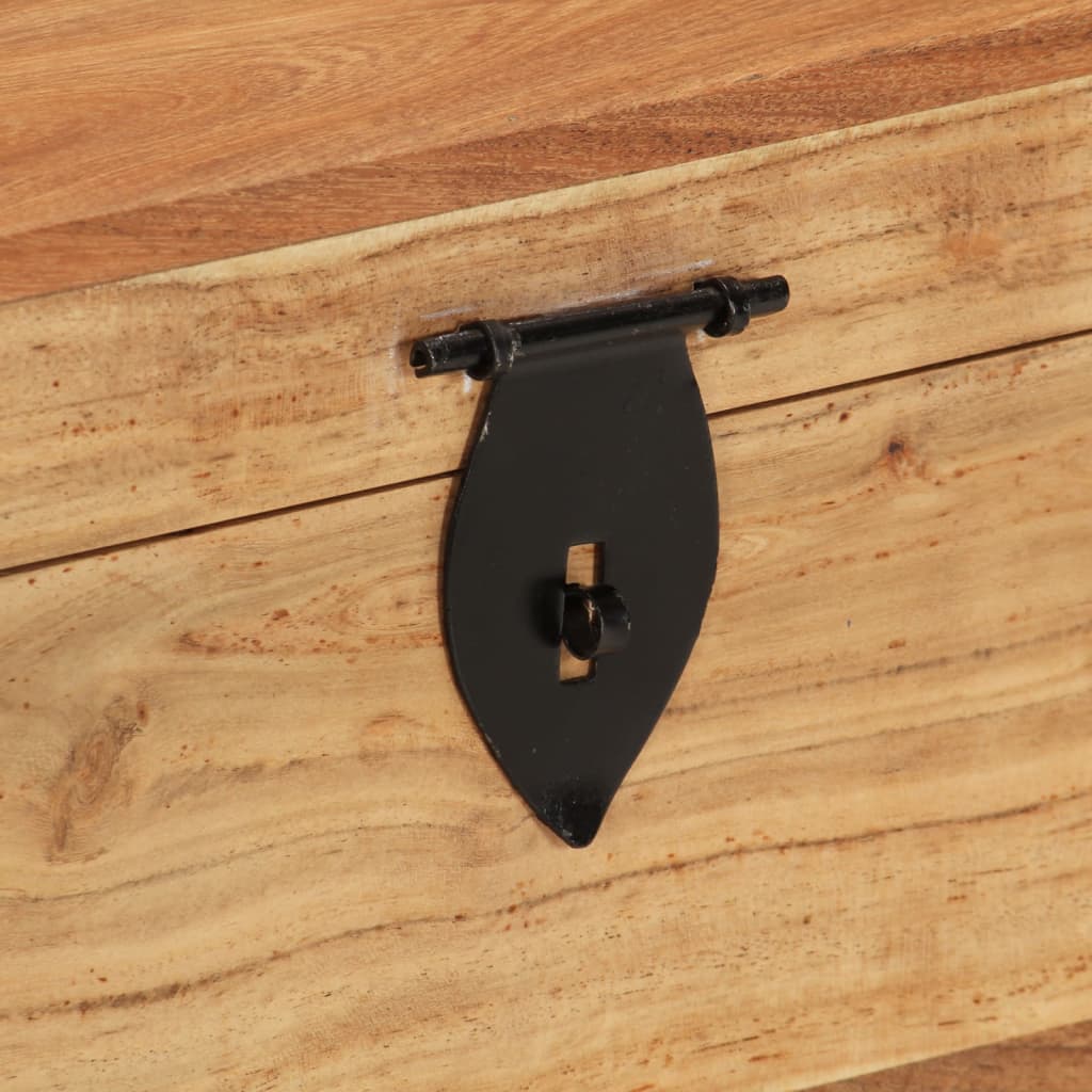 Cassapanca in Legno Massello di Acacia - homemem39