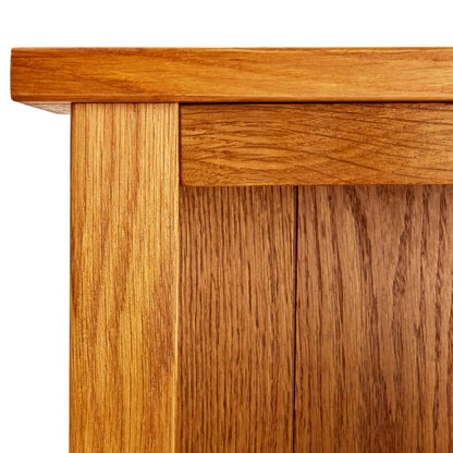 Libreria a 6 Ripiani 52x22x180 cm in Legno Massello di Rovere | homemem39