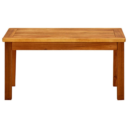 Tavolino da Giardino 70x40x36 cm in Legno Massello di Acacia | homemem39