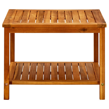 Tavolino da Salotto 60x60x45 cm in Legno Massello di Acacia | homemem39