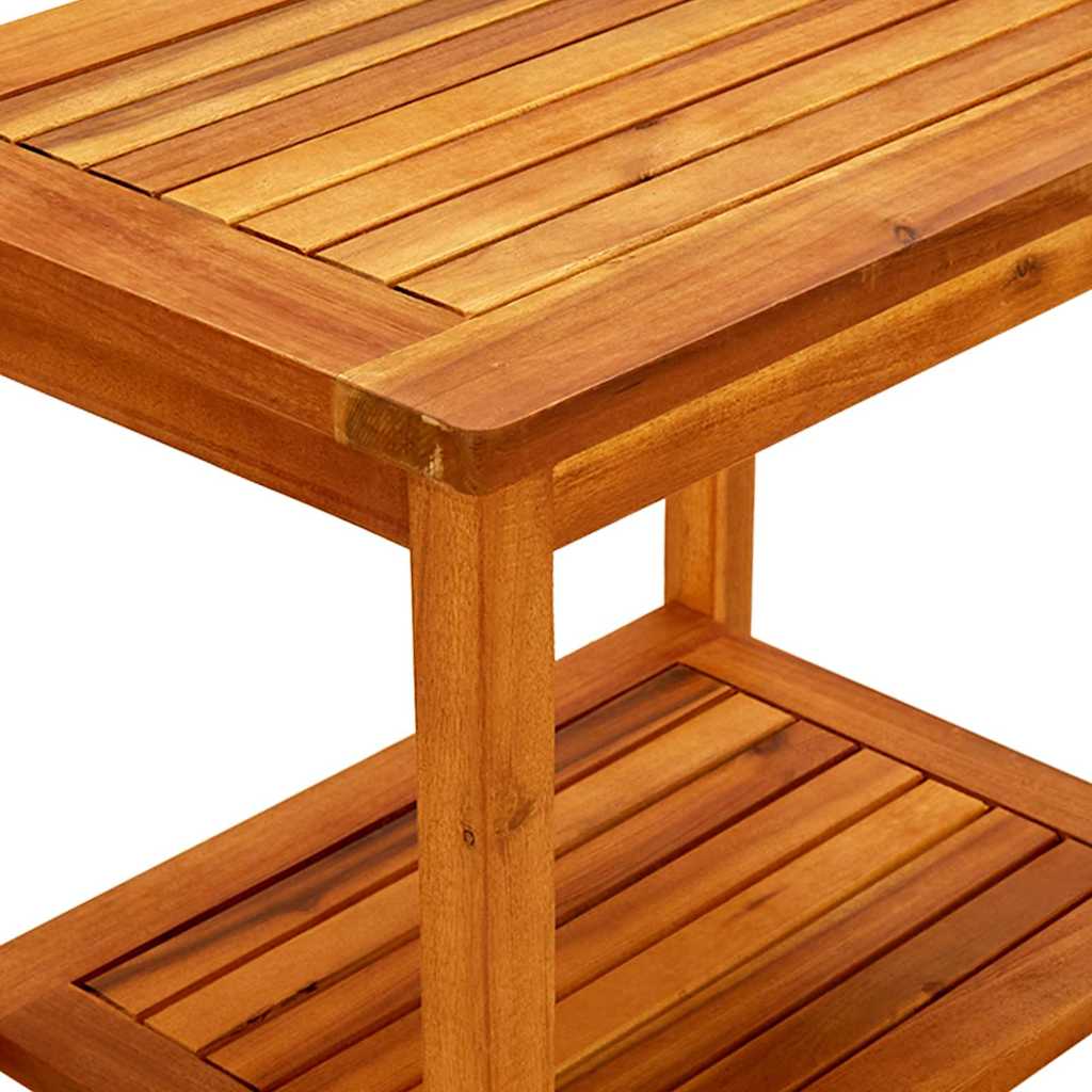 Tavolino da Salotto 50x35x45 cm in Legno Massello di Acacia | homemem39