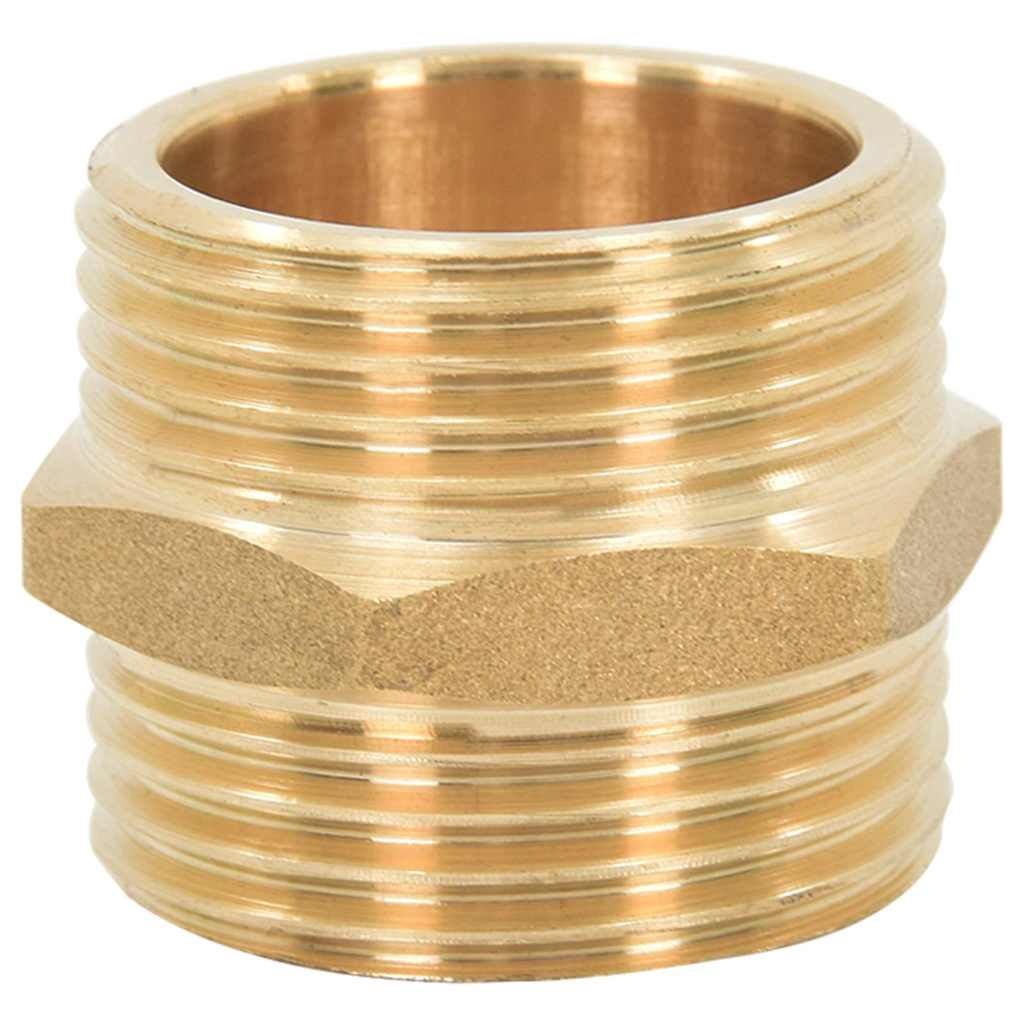 Tubo di Aspirazione con Raccordi in Ottone 1,1" 10 m PVC