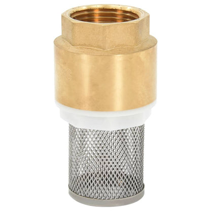 Suction hose with black brass fittings 1.1" 15 m PVC