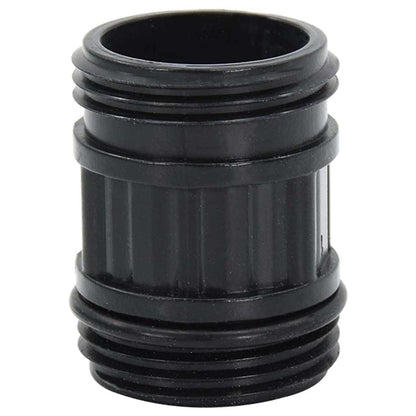 Tubo di Aspirazione con Raccordi in Ottone Verde 11" 10 m PVC