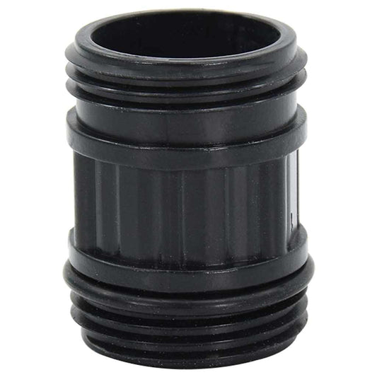 Tubo di Aspirazione con Raccordi in Ottone Verde 11" 10 m PVC